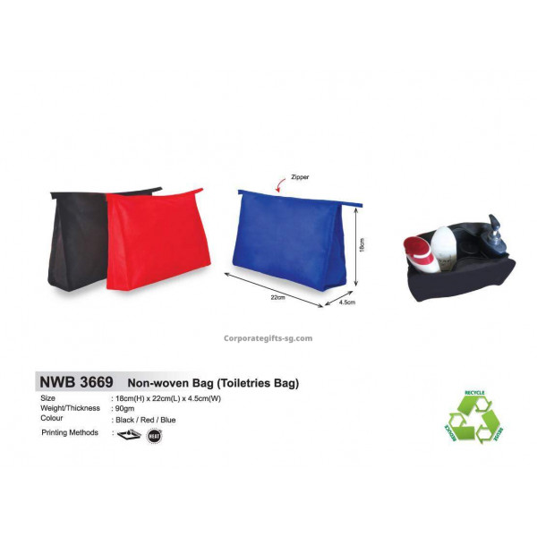 NWB 3669 Non-woven Bag (Toiletries Bag)